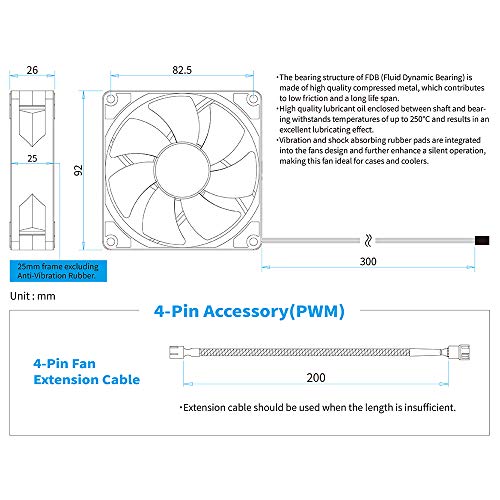 Scythe Kaze Flex 92mm RGB LED Fan, PWM 300-2300 RPM, No Controller