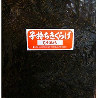 Komochi Kurage Tsukudani 2.2 lbs 1 kg x 16 Bags Commercial Wholesale Case Shodoshima Marutora Food Industry Manufacturing