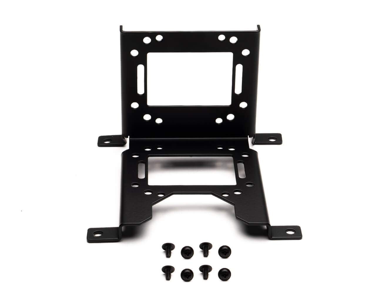 Bykski120mm Multi Function 90 Degree Shelf Style Water Cooling Bracket - Black (B-PMFS)