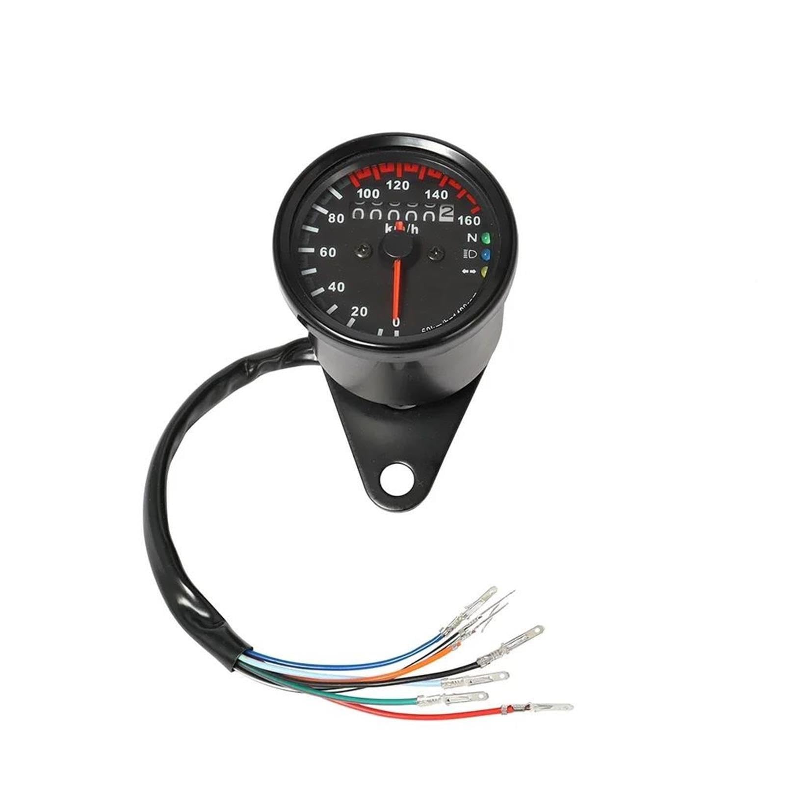 Indicatore Tachimetro Per Harley Bobber Chopper Cafe