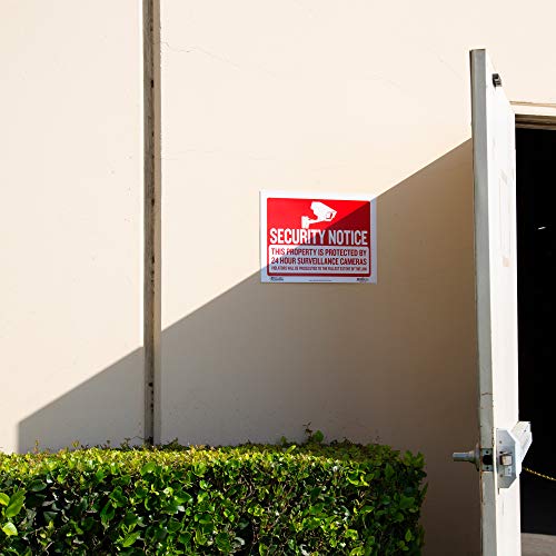 BAZIC 12\" X 16\" No Exchange No Refunds Sign, No Business Store Policy Retail Shops, High Visibility Plastic Vinyl Signs, Waterproof Indoor Outdoor