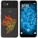 Produktbild PhoneNatic Case kompatibel mit Google Pixel 3a XL Silikon-Hülle Floral Katze M2-2