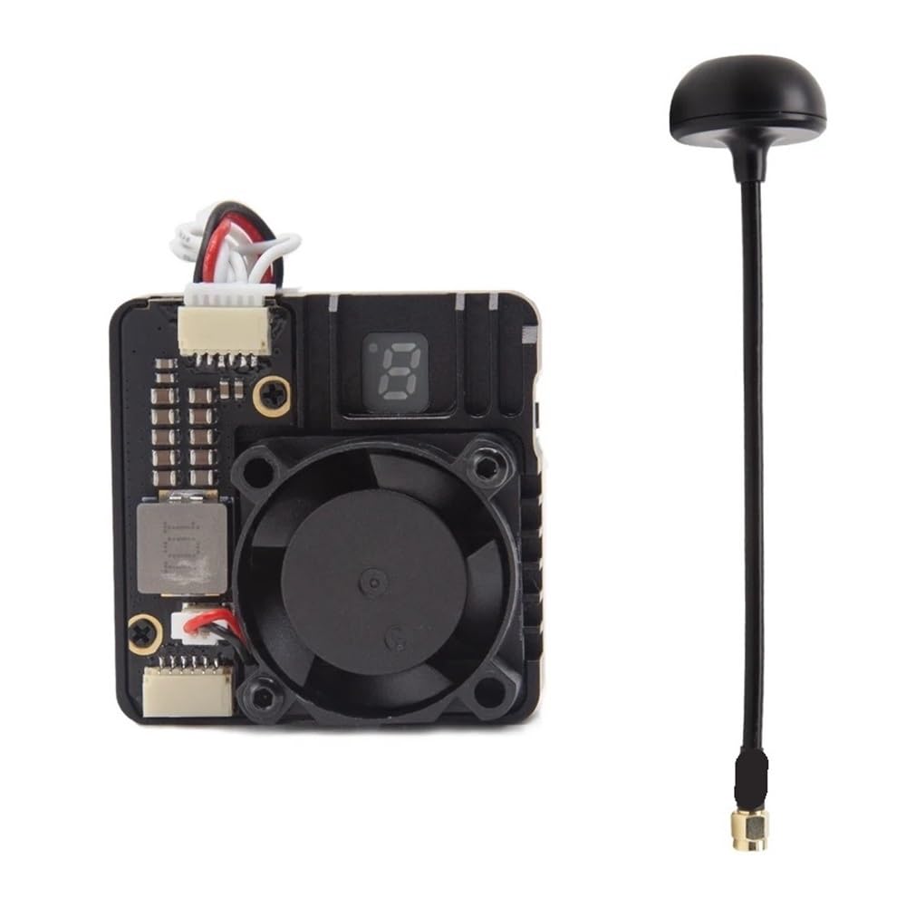 S TX2501 5,8 G 2,5 W 56 Kanal VTX Video Sender Gehäuse Fit for RC FPV Long Range Fixed Wing UAV(TX2501 5.8G Antenna)