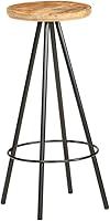 Vista 9 de bar Chairs,barstools,bar stools Set of 3,bar Table,sillas para barra de cocina,Bar Stools 4 pcs Rough Mango Woodbar Stool,bar Chairs,Barstool,bar