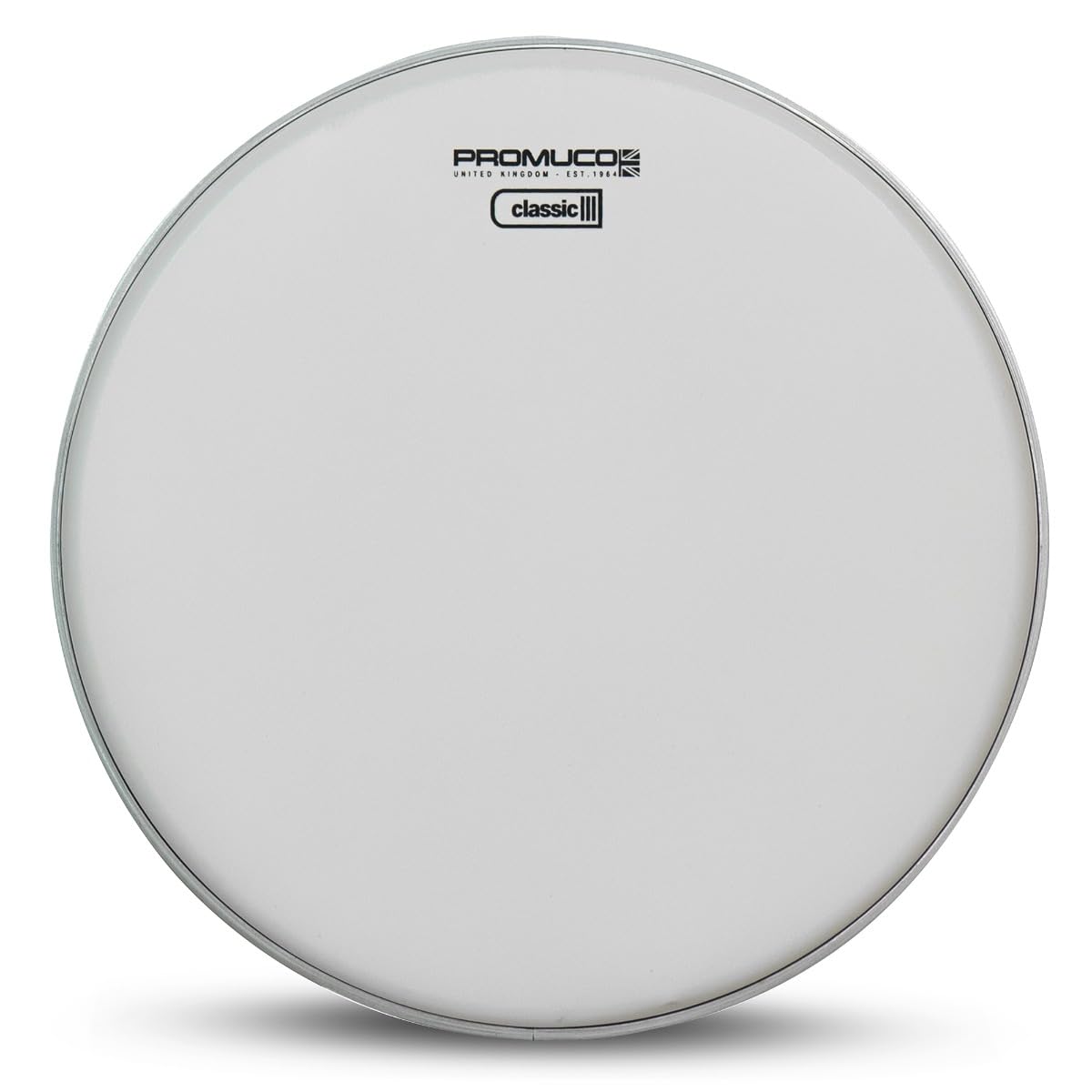 Peau de tambour blanc 40,6 cm sol chaud doux classique
