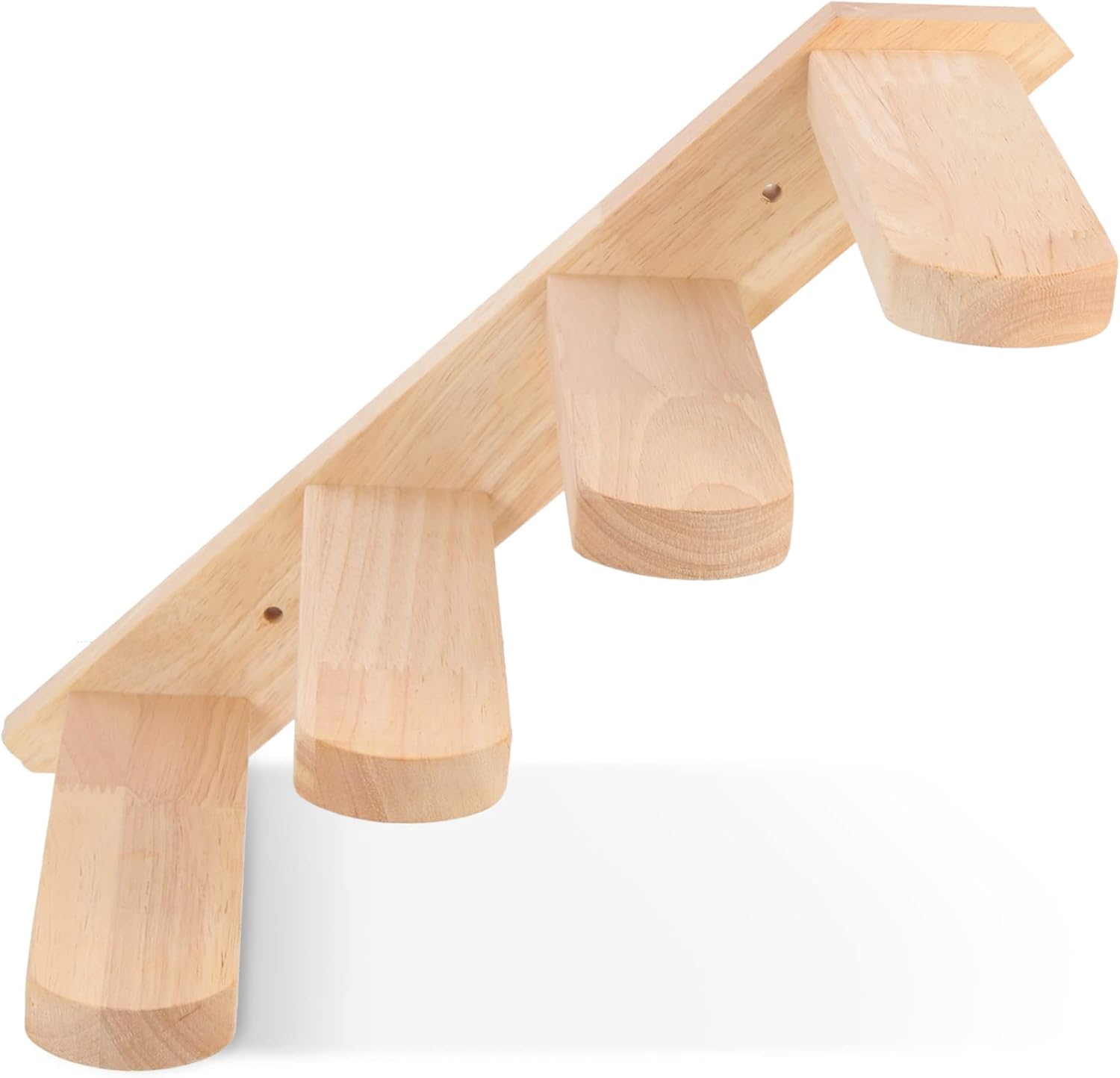 Garneck Cat Climbing Board Wooden Cat Wall Steps for Indoor Use Safe and Sturdy Design Suitable for Kittens Easy to Install