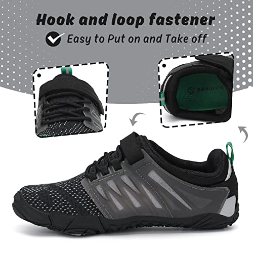 SAGUARO Kids' Barefoot Shoes Boys Girls Quick Dry Aqua Athletic Sneakers Lightweight Sport Footwear Toddler Water Shoes3