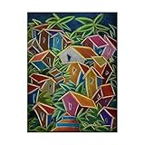 Trademark Fine Art Barrio Lindo by Oscar Ortiz, 35x47