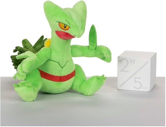Pokemon Center: Sitting Cuties: Septile Plush #254 - Generation 3-6 Inch