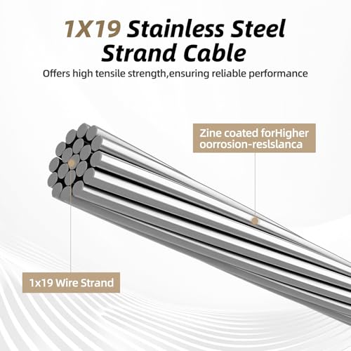 Image of 175067 Deck Clutch Cable for Craftsman LT1000 LT2000 42'' Riding Lawn Mower Tractor Husqvarna Poulan Ariens Sears DLT3000 Lawnmower Parts Replaces 169676 532169676 532175067 21547197 21547184