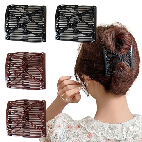Set de 4 clips elásticos para cabello miniatura 1