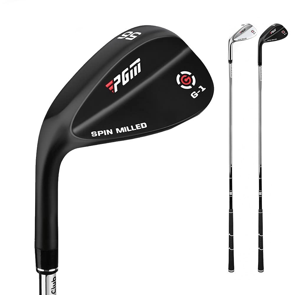 Cale de sable gauche 56 à 60 degrés pour homme et femme - Qualité supérieure - Pour club de golf - En acier inoxydable - Pour gaucher - Pour homme et femme