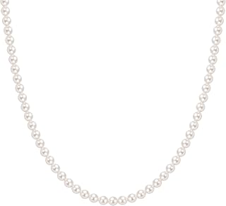 Collares de perlas para mujer, collar de gargantilla con cuentas delicadas