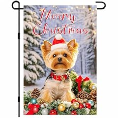 Christmas Yorkie Dog Holiday