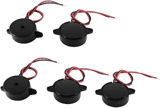 NEW LON0167 5 Pcs DC 3-24V 85dB Continuous Sound Electronic Buzzer Alarm 23 x 10mm(5 StÃ¼ck DC 3-24 Î½ 85dB Dauerton elektronischer Summer Alarm 23 x 10mm