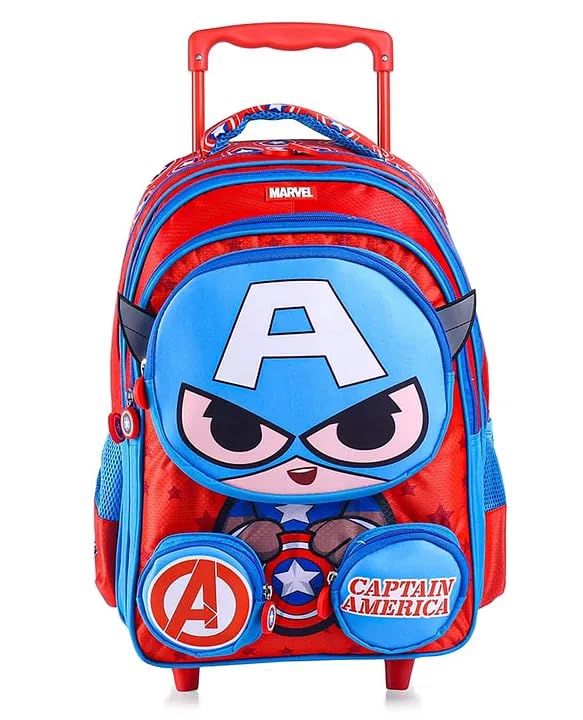 Captain America 16-Inch Premium School Bag for Kids (Ages 6-8) Backpack for Boys-image-31