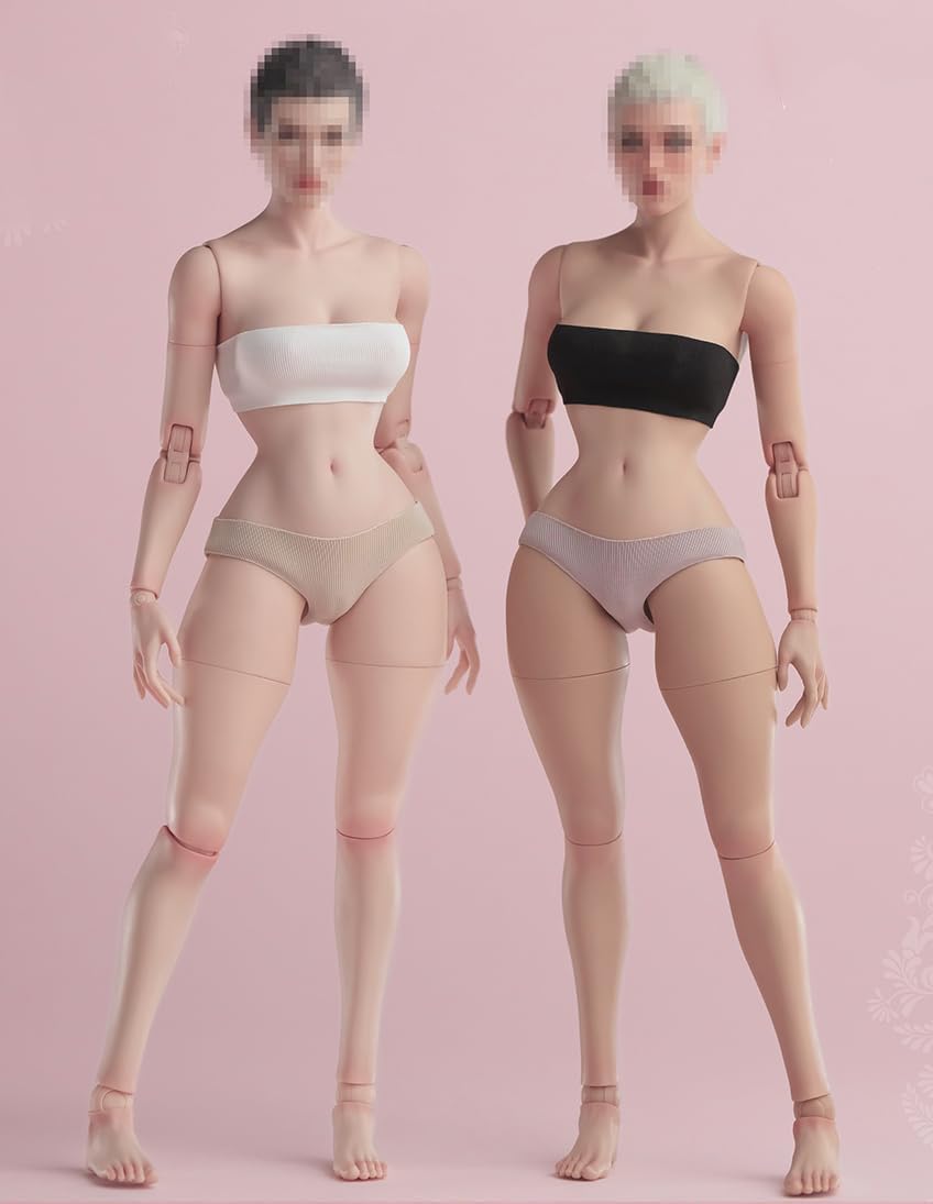 Worldbox 1/6 Scale Girls Body for 12 inch Woman Action Figure AT210 Pale Skin