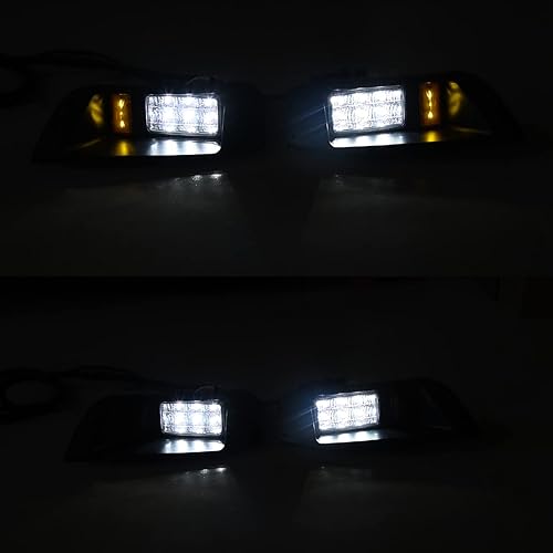 Miniatura 6 de Faros delanteros LED compatibles con EZGO TXT, luz legal de calle para carritos de golf EZGO TXT a gas y eléctricos (1996-2013) 12 V para el lado