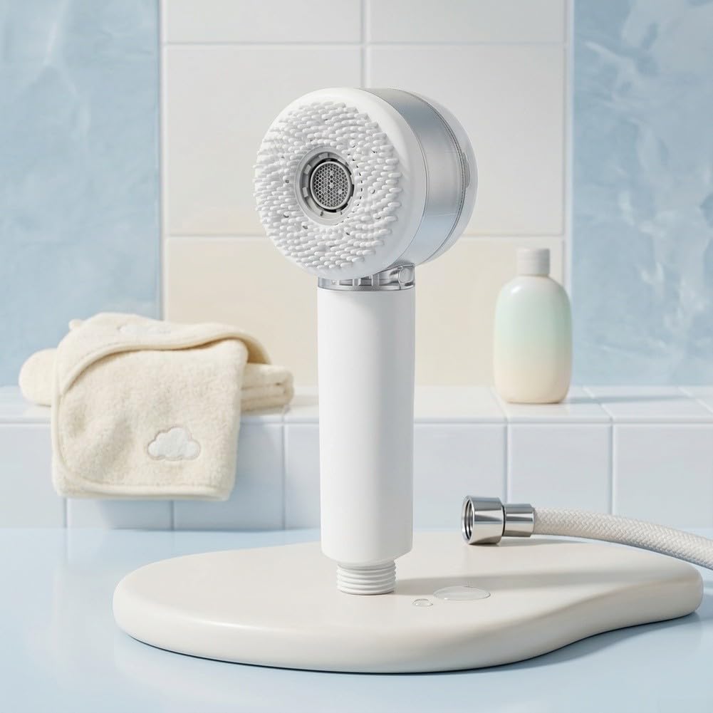 para ducha Mano Silicona para suave Masaje Infantil ABS para