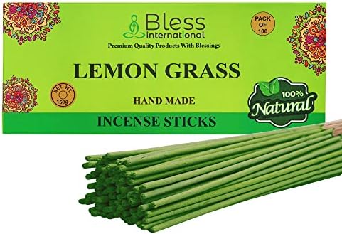 Bless-White-Sage-Incense-Sticks 100%-Natural-Handmade-Hand-Dipped-Incense-Sticks Organic-Chemicals-Free For-Purification-Relaxation-Positivity-Yoga-Meditation The-Best-Woods-Scent (25 Sticks (40GM))