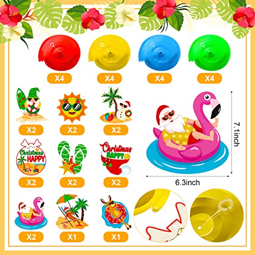 Geyee 30 Pcs Pool Party Hanging Swirl Decorations Summer Beach Birthday Party Decorations Beach Themed Ceiling Decor Foil Garland Stream For Summer Beach Theme Luau Hawaii Ceiling Party Supplies #TOP1