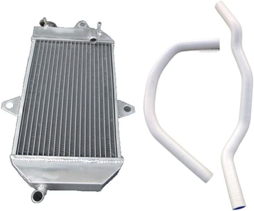 Oversized Aluminum Radiator + Silicone Hose For ATV Yamaha banshee 350 YFZ350 YFZ 350 (Green)