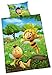 Produktbild Herding BIENE MAJA Kleinkinder-Bettwäsche-Set, Wendemotiv, Bettbezug 100 x 135 cm, Kopfkissenbezug 40 x 60 cm, Baumwolle/Renforcé