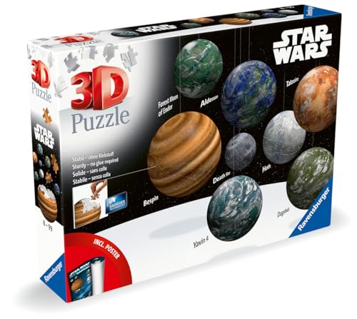 Puzzles 3D Système solaire : Star Wars Ravensburger France - vue 5