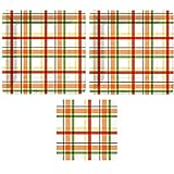 Colorful Autumn Plaid Party Supplies | Bundle Includes Dessert Paper Plates and Napkins for 16 People | Fall Friendsgiving Thanksgiving | Bountiful Plaid Deisgn