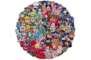 100PCS Cocomelon Croc Charms Cartoon Shoe Charms Croc Accessories Pin Fits Boys...