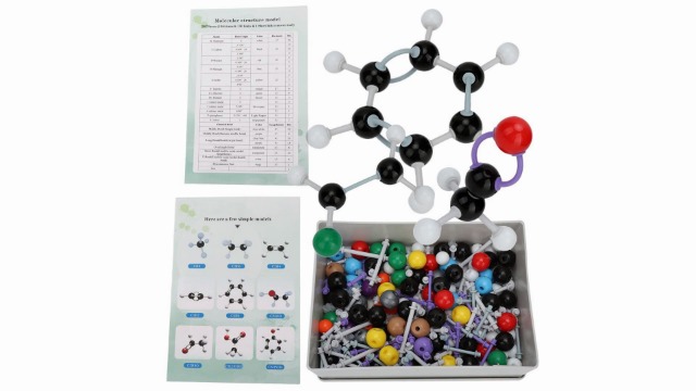 Mega Molecules Organic Plus Molecular Model Set - 175 Piece Chemistry Kit For Students