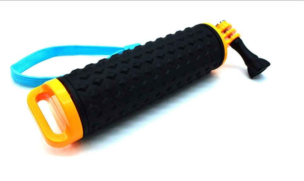 Action Pro Floating Hand Grip Handle Stick Bobber Floating Handheld Monopod with Screw and Lanyard Compatible with GoPro Hero 13/12/11/10/9/8/7/6/5/4/3+/3/SJCAM/Xiaomi/YI/4K/Eken Other Action Cameras 3