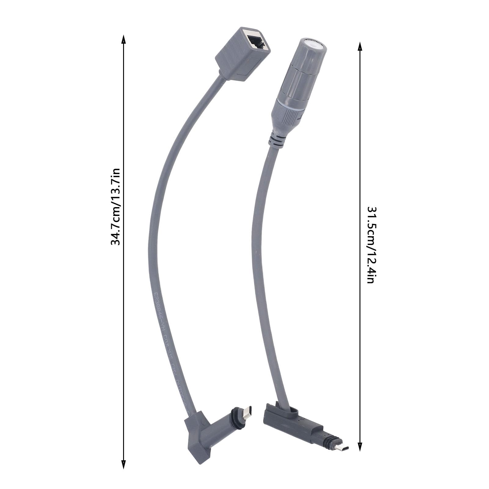 Jeffergarden Cavo Kit Adattatore SPX da Spina a RJ45, Connettore di Estensione Maschio Femmina per Router per Antenna Parabolica di Seconda Generazione, Connettori Ethernet Impermeabili, Accessori,