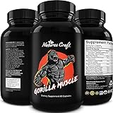 Extra Strength Testosterone Booster for Men - Natural Testosterone Supplement for Men with Horny Goat Weed Maca Root Tongkat Ali and Saw Palmetto Extract for Muscle Enlargement Stamina and Strength