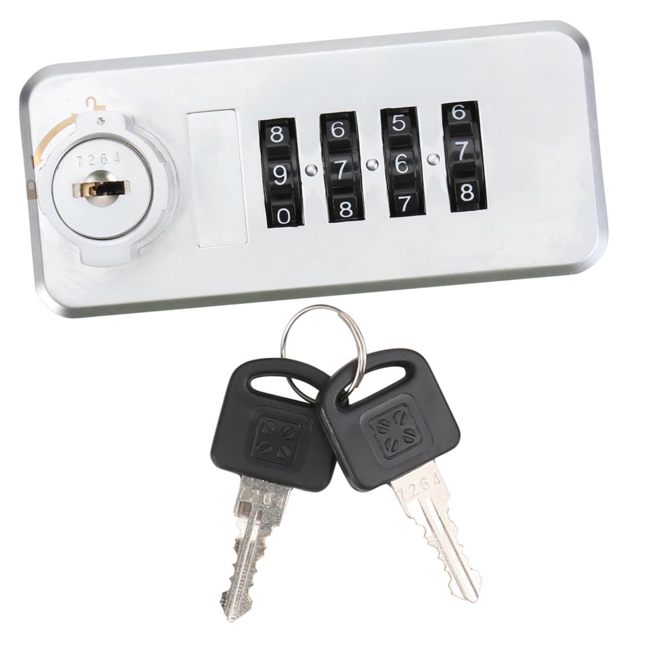 Lucchetto Per Armadietto in Lega Di Zinco Combinazione A 4 Cifre Lucchetto A Password Sicuro Adatto Per Schedari Armadi E Altri Spazi
