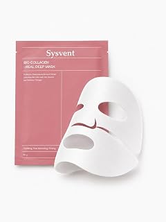 Sysvent Bio Collagen Deep Mask – Hydrating & Firming Sheet Mask with Hyaluronic Acid, Probiotics & Collagen – Pore Minimiz... Price In India