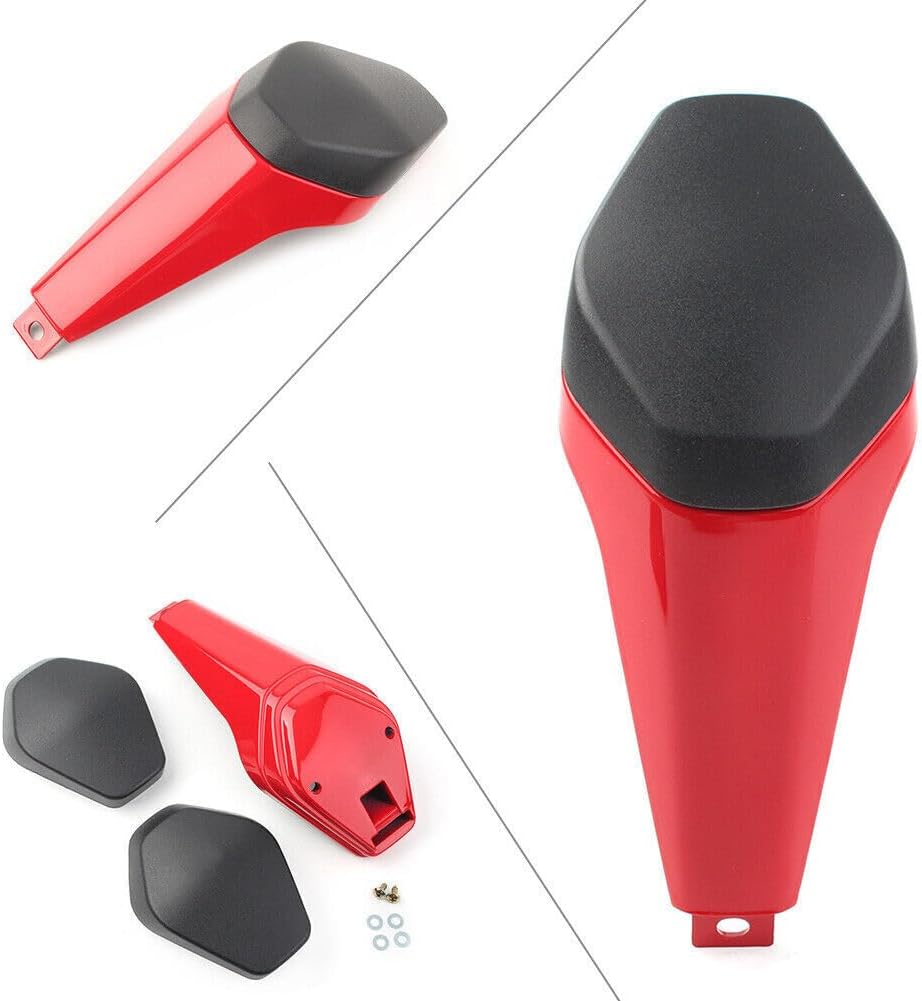 Motorcycle Rear Passenger Tail Side Seat Panel Fairing Cowl Fit for Ducati Panigale V2 V4 V4S V4R Streetfighter V4 V4S 2018-2023 (Red)