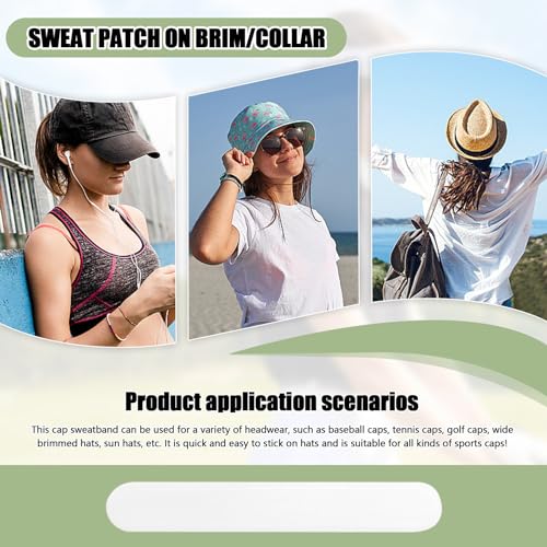 Adiós a las manchas de sudor con este forro absorbente para gorras de tenis 2