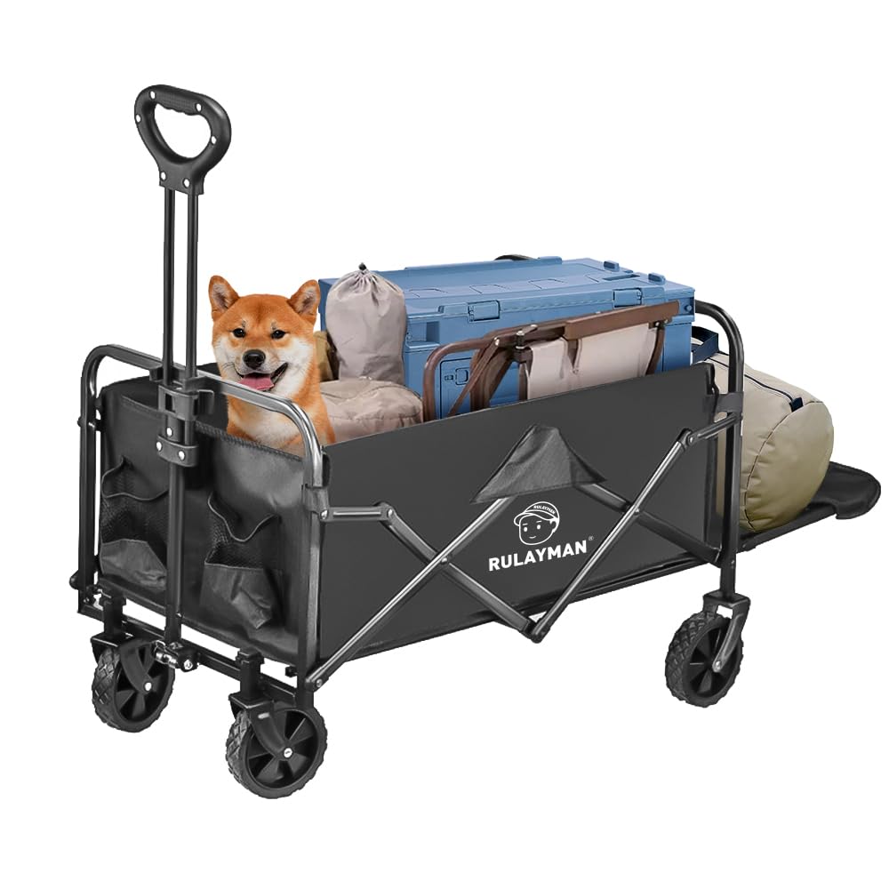 特価 アウトドアワゴン【2025強化版 良い 後部展開可】大容量140L 耐