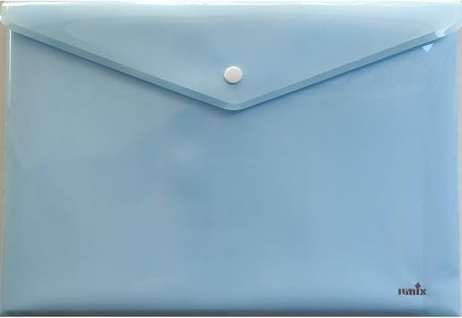 A4 Snap Envelope File 5 Colors Pastel Colors