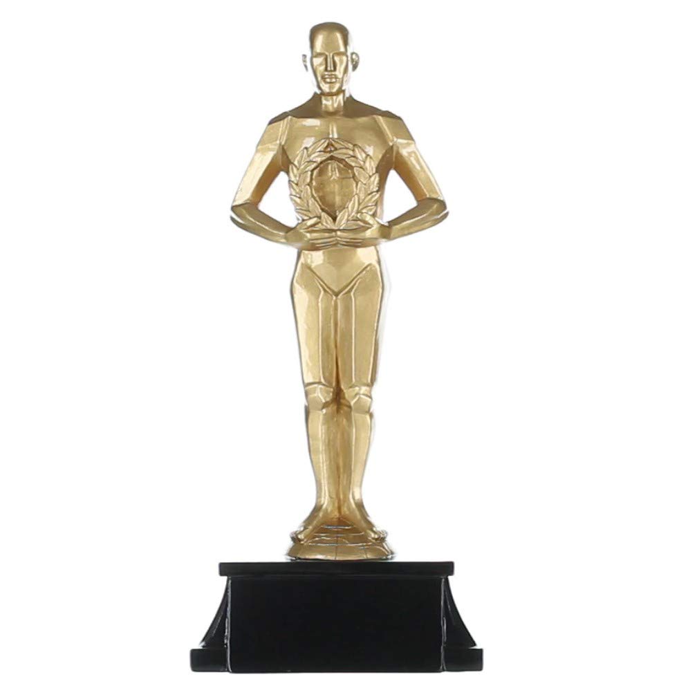 Decade AwardsAchievement Trophy | Gold Male Statue | Academic Honor - 8 Inch Tall - Engraved Plate Upon Request