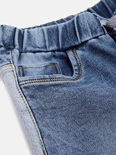 Chopper Club Boys Jeans Regular Fit Jogger Denims With Drawstrings And Side Tape Stone 10 #TOP3
