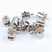 NW 10 Pcs 3-5v Dc 2 Phase 4 Wire Dia 8mm Dc Stepper Motor Micro Stepping Motor for Digital Products Camera Size 8x9.5mm