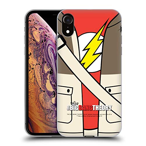 Head Case Designs Licenciado Oficialmente The Big Bang Theory Sheldon Camisetas icónicas Carcasa de Gel de Silicona Compatible con Apple iPhone XR