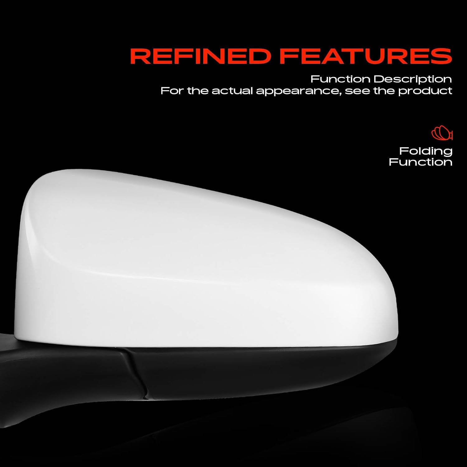 A-Premium Driver Side Power Door Mirror Compatible with Toyota image 4