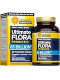 Renew Life Ultimate Flora Probiotics for Men 65 Billion CFU Delayed Release Vegan Capsules | Digestive Health | Immune Health | Dairy Free | 30 Count