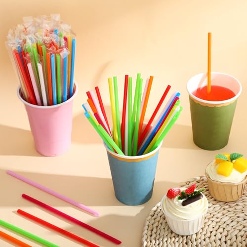 Pitillos desechables multicolor 7.5 pulgadas 5000 pcs miniatura 6