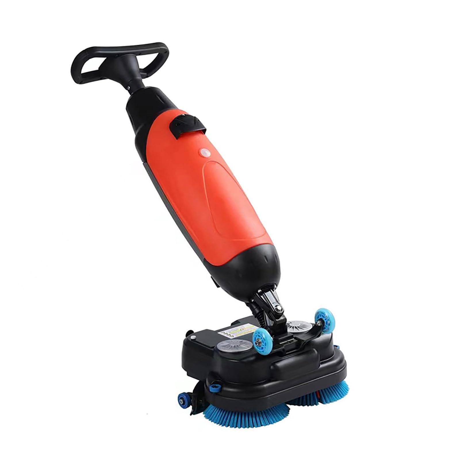 Mini estropajo de suelo con rotación de 360° y tanques dobles para una limpieza eficiente en el hogar, oficina y pequeños espacios comerciales