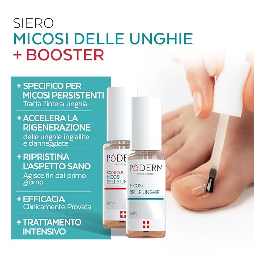 PODERM - Lotto Micosi Difficile dell'unghia - Alle piante potenti, riparatrici, purificanti e rivitalizzanti | Trattamento professionale naturale mani/piedi | Facile & rapido | Prodotto in Svizzera - 2