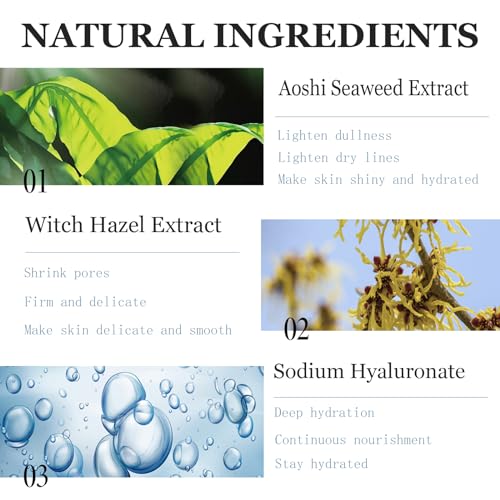 Veroa 6Pcs Activated Carbon Men Sheet Mask,Extracted Mineral Activated Carbon,Seaweed Essence,Sodium Hyaluronate,Deep Cleaning Pores,Moisturizing and Delicate Skin Anti Aging Face Mask,Vegan - Image 4